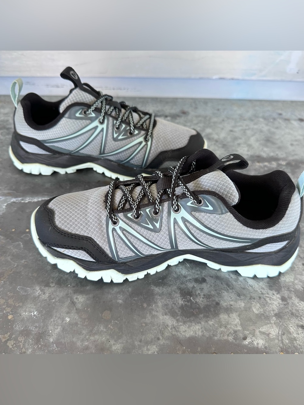Merrell Women's Size 6 Hiking Shoes Monument Grey Blue - Picture 5 of 9